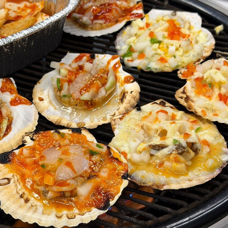 을왕리 조개구이 맛집 무제한치즈떡볶이부터 제철새우 조개구이 조개찜까지 배 터지는 곳 ....