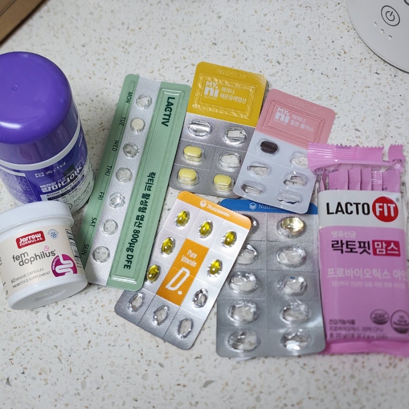 [임산부 영양제] 자로우 펨 도피러스 / 락티브 엽산 / 뉴트리모어 오메가3 비타민D / 종근당 칼....