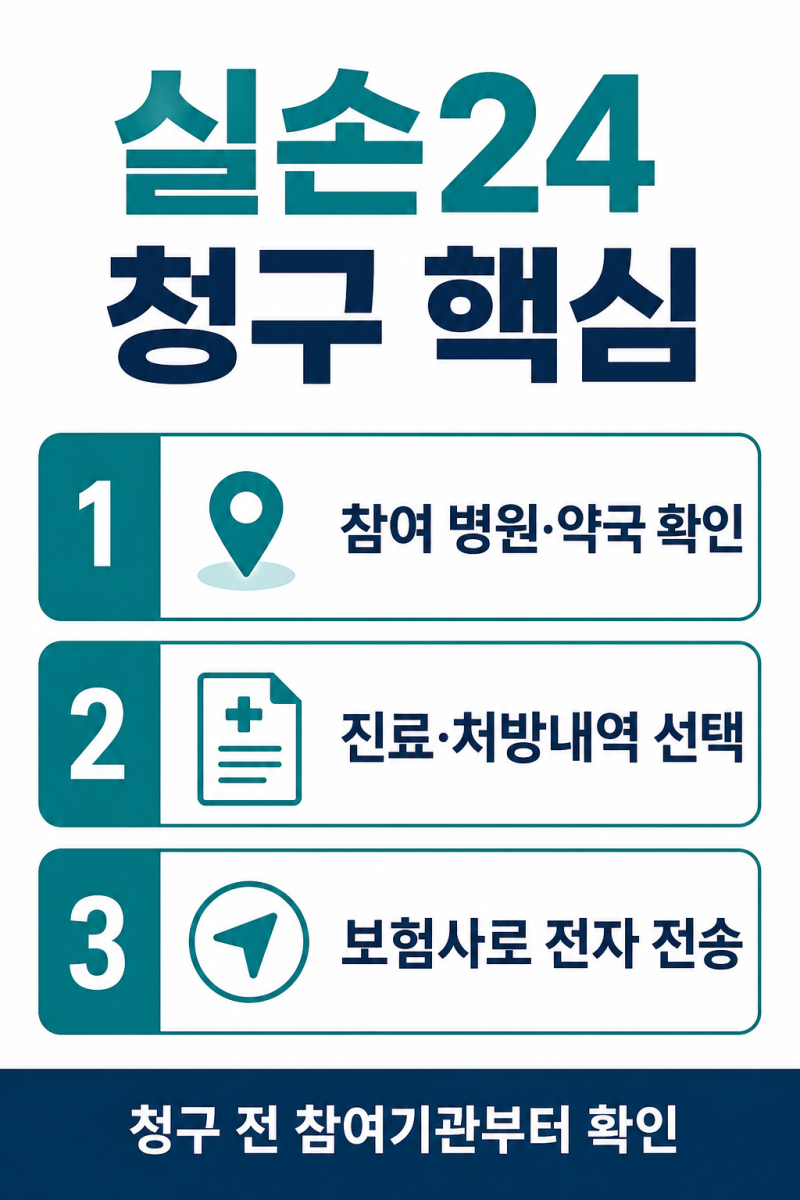 실손24 청구, 병원 서류 없이 되는 것과 따로 필요한부분 알려드릴게요