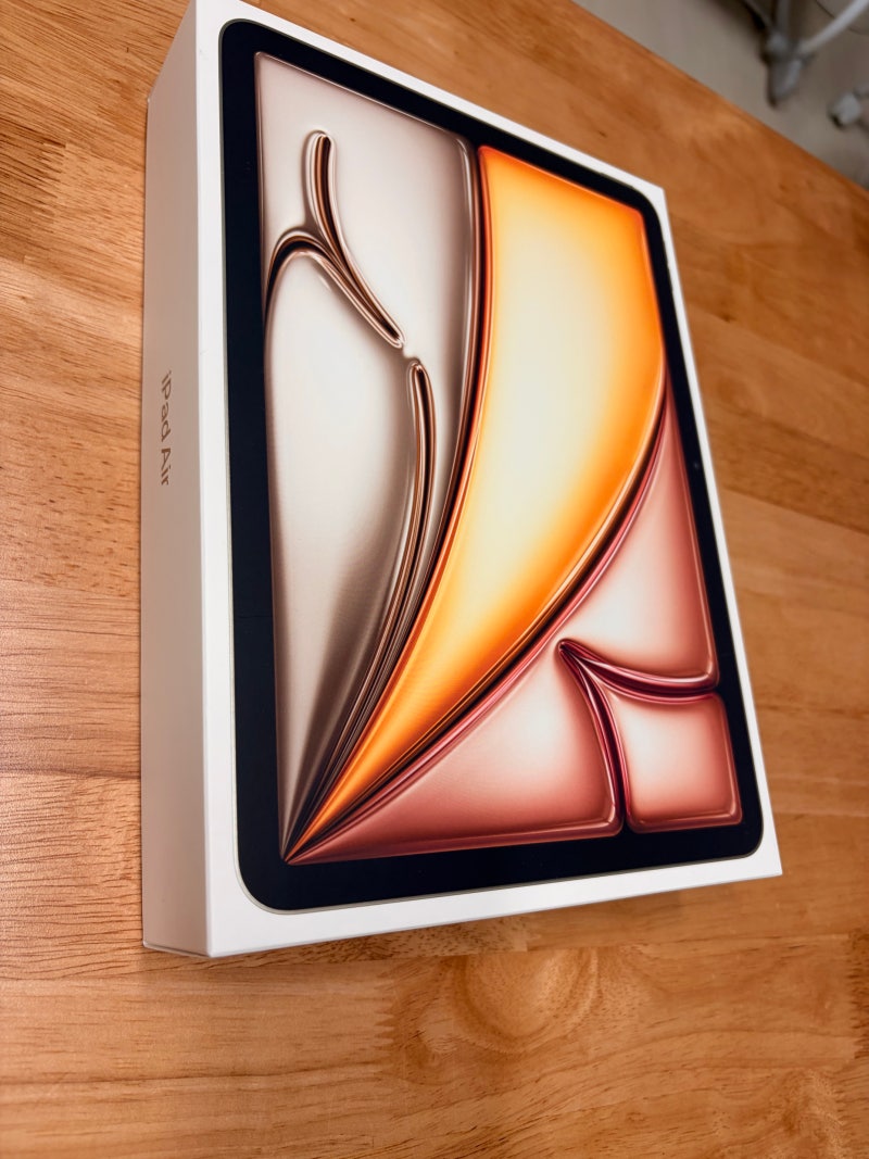 iPad Air 11(M4 모델) 언박싱후기