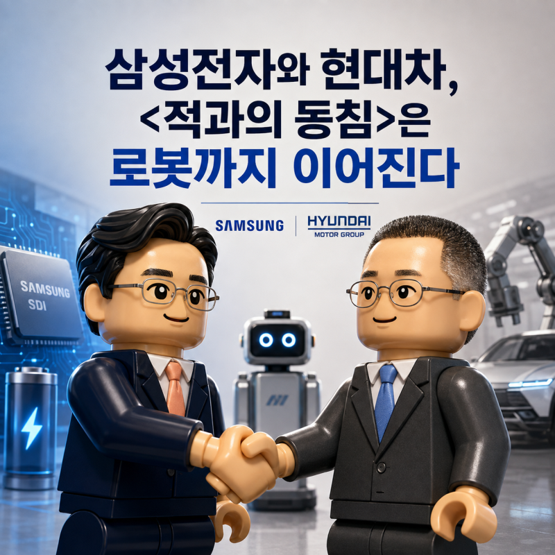 현대차 삼성전자 삼성SDI 주가, 은 로봇까지 이어진다