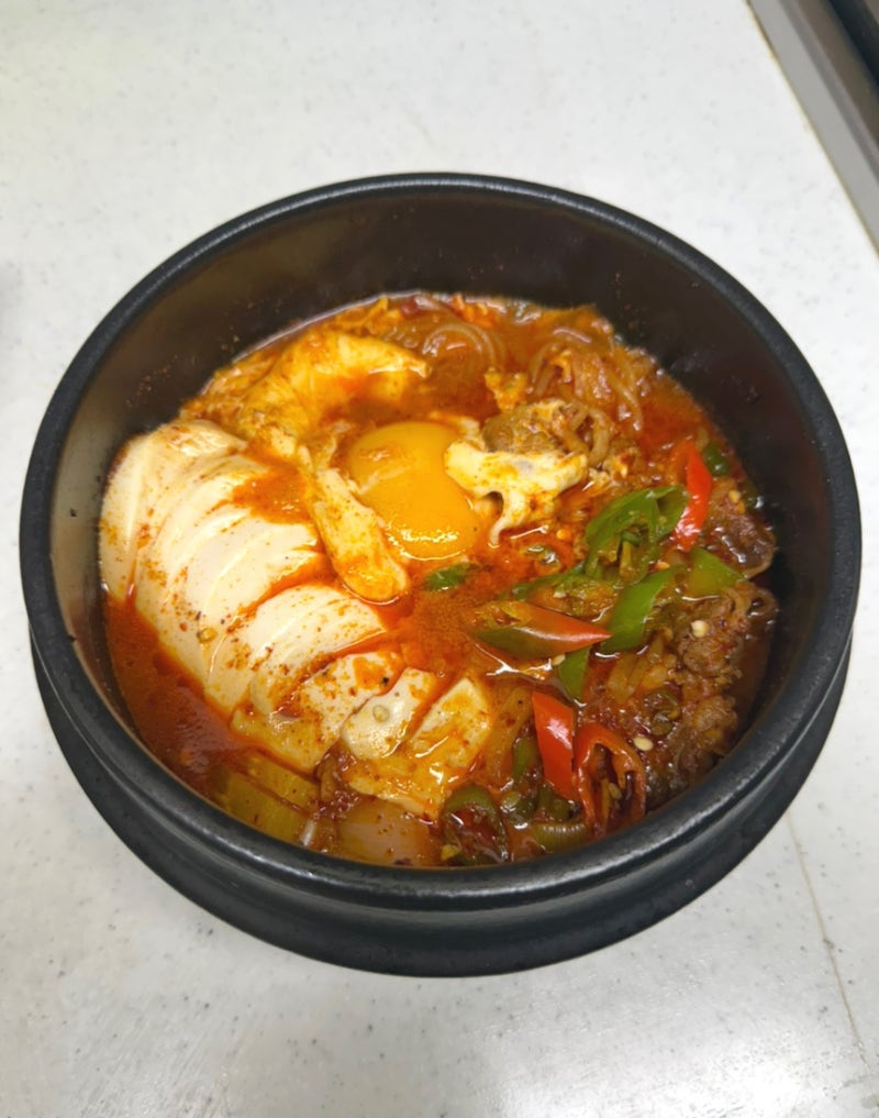 집에서 만드는 뚝배기 순두부쫄면 레시피