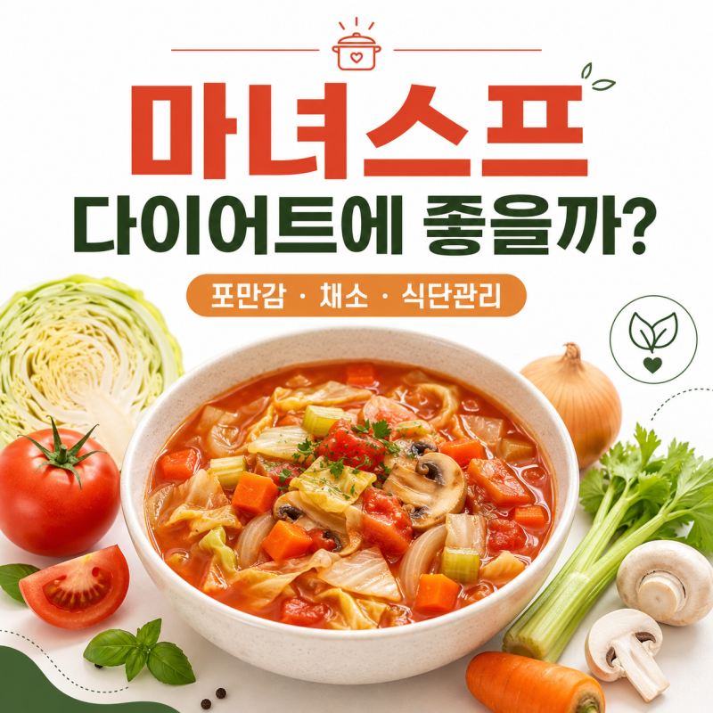 마녀스프 다이어트에 과연 좋을까? 칼로리보다 중요한 진짜 장점