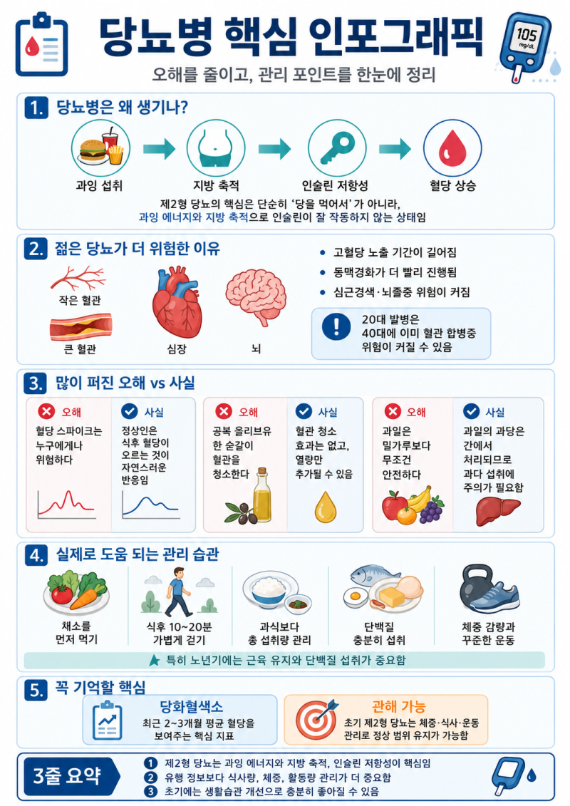 과일이 밀가루보다 당뇨에 더 나쁠 수 있다? 당뇨병에 대한 오해와 관리법