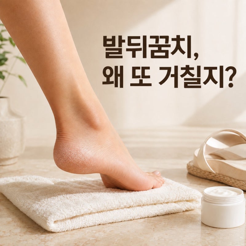 발뒤꿈치 각질 제거, 매일 밀어도 다시 생기는 이유와 관리법