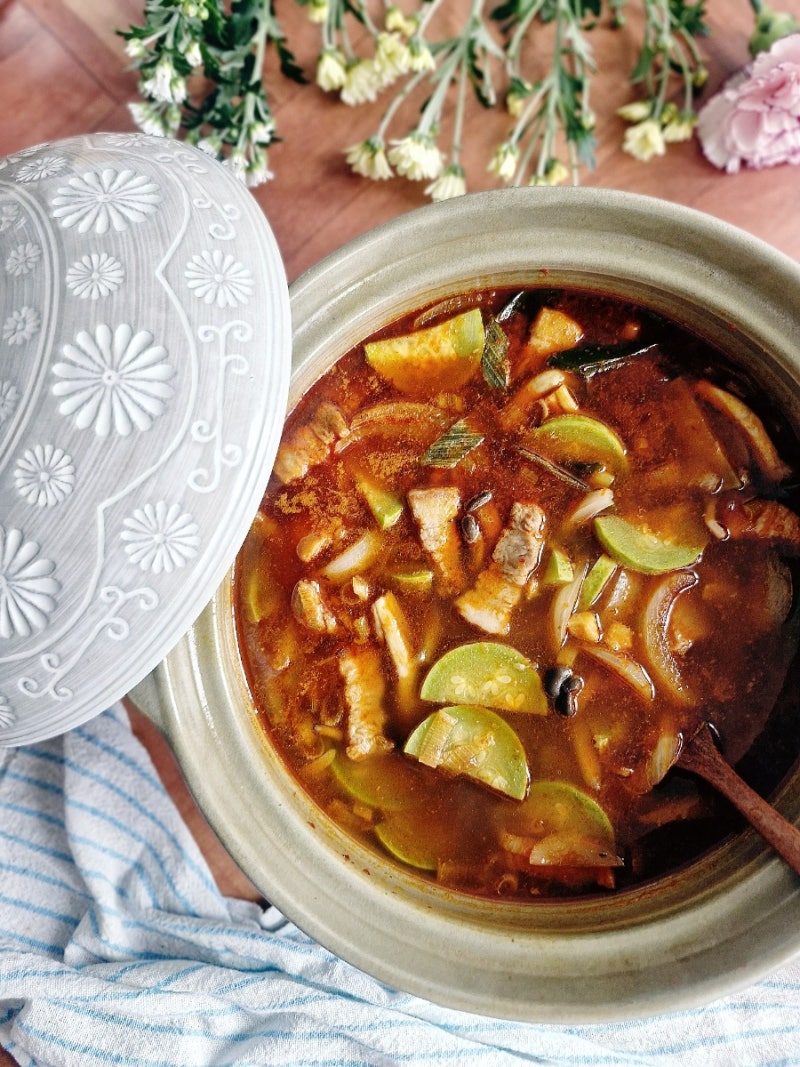 애호박찌개레시피 애호박국밥 애호박돼지찌개 만들기