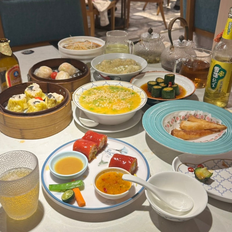 중국 상하이 맛집 딤섬 점도덕 위치 정대광장점 고덕지도 메뉴 추천 웨이팅