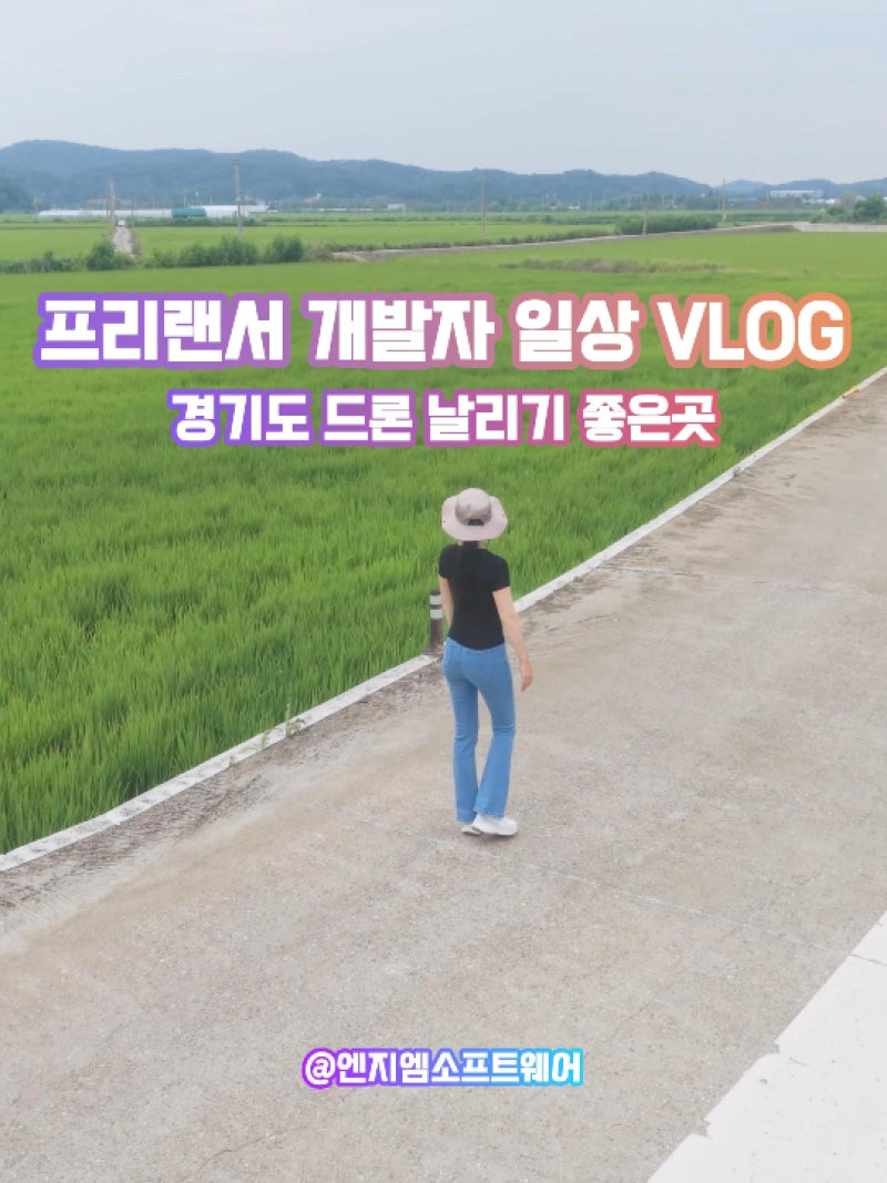 경기도 드론 날리기 좋은 곳 추천! 화성 비봉습지 가기 전 숨은 트레킹 코스