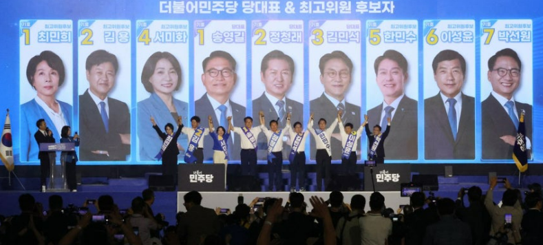 [긴급속보] 민주당 최고위원 결과 확정, 최민희 1위·김용 탈락…김민석 체제인데 ‘친청 3명....