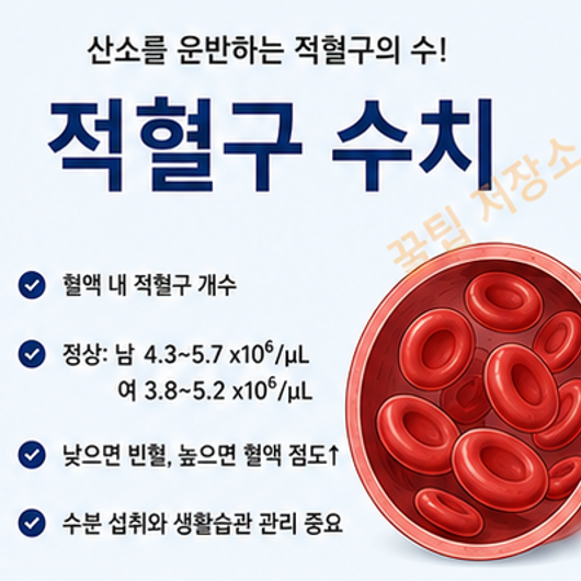 건강검진 헤모글로빈 수치 의미, 정상범위, 이상 시 증상 및 관리 방법