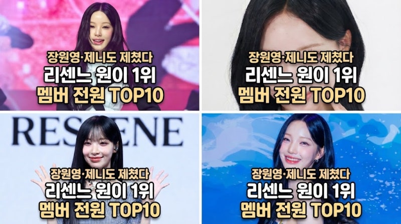Not Jang Won-young or Jennie, but Le Sserafim's Wonyoung Takes #1... All 5 Members in TOP 10