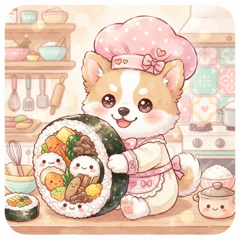 김밥 정리 – 밥 짓기부터 속재료 손질, 예쁘게 마는 법과 써는 법까지