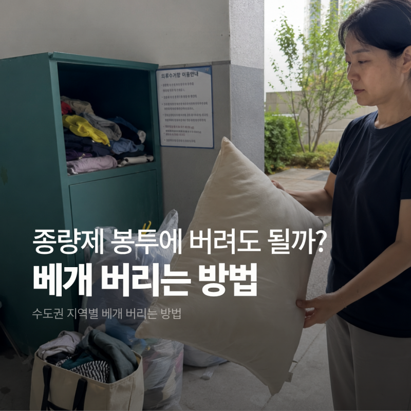베개 버리는 방법, 수도권 지역별 총정리