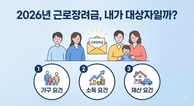 근로장려금 지급일 금액 조회 대상 결과 기준 정기 신청기간 신청방법 총정리