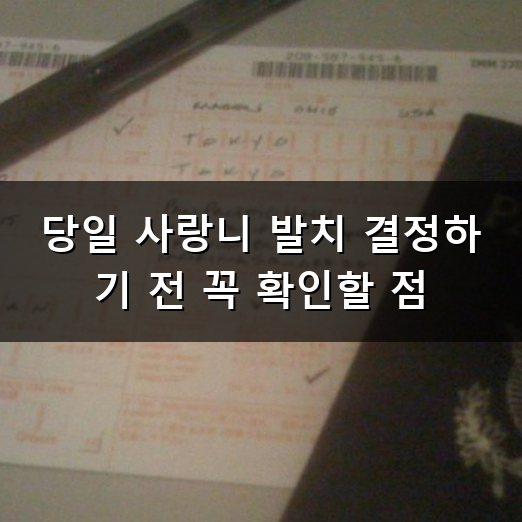 당일 사랑니 발치 아프지 않게 준비하는 방법