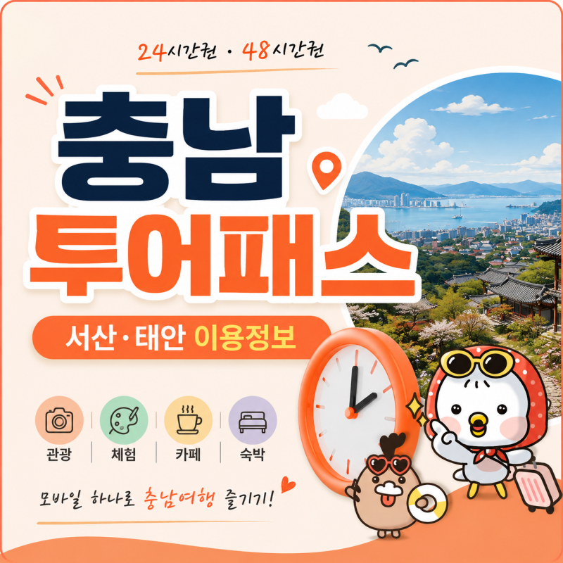 충남투어패스｜가격·사용법 서산 태안 가맹점 총정리
