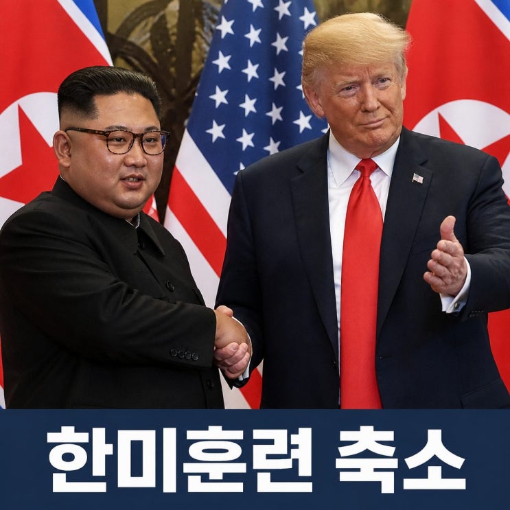 트럼프 <b>한미훈련 축소</b> 김정은과 좋은 관계 언급, 수혜주는?