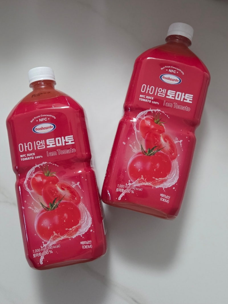 보넬드 아이엠 토마토즙 원액 100% NFC 토마토 착즙 아침대용주스