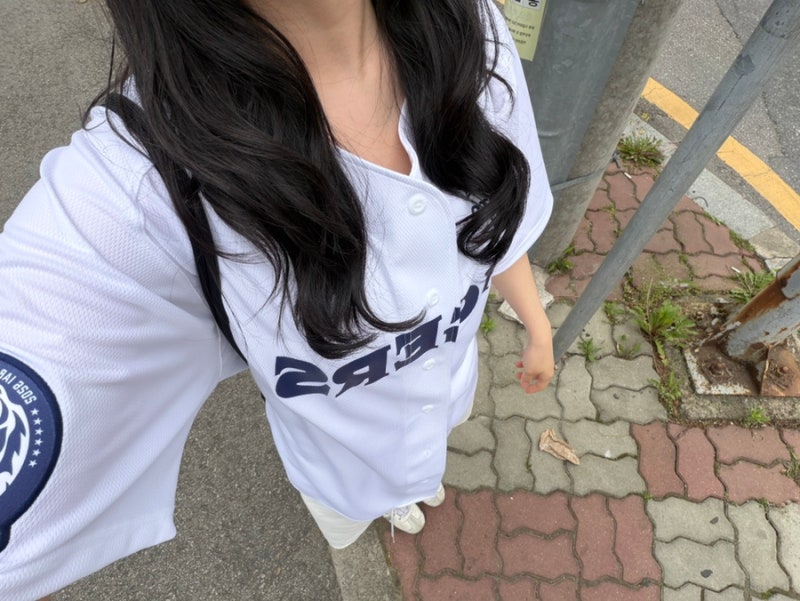 기아타이거즈 팀스토어 오픈런(?)_26 아이앱 타이거즈 유니폼 화이트 구매후기_