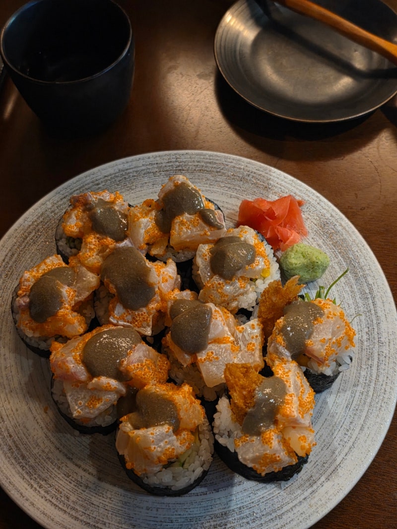 [미사역 맛집 이자카야] 하루토 연어 사시미·하루토마끼 솔직후기