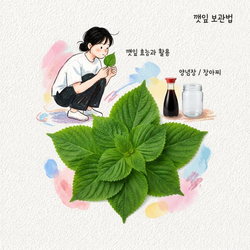 깻잎 양념장 만들 때 기준과 장아찌 담그는 법 깻잎 보관법