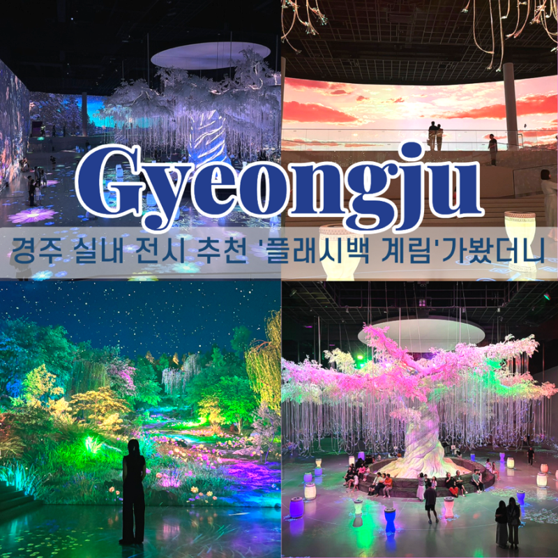 경주 체험 실내 전시 가볼만한곳 플래시백 계림 가봤더니..