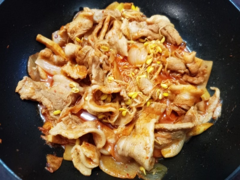 주말메뉴 백종원 콩나물불고기 양념장 콩불 만들기 간단요리 레시피