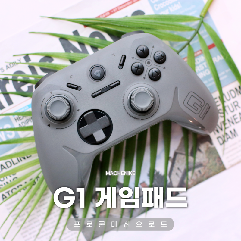 PC 게임패드 추천 MACHENIKE G1 닌텐도 스위치 프로콘 대용으로도 딱