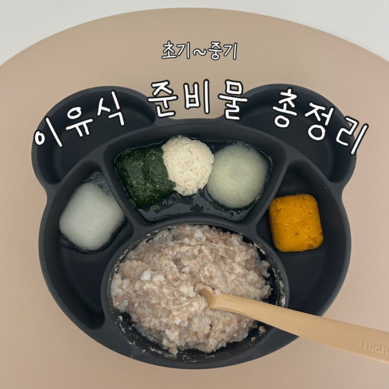 [6개월 아기] 이유식 준비물 총정리, 초기 이유식, 중기 이유식 준비물, 토핑 이유식 준비물