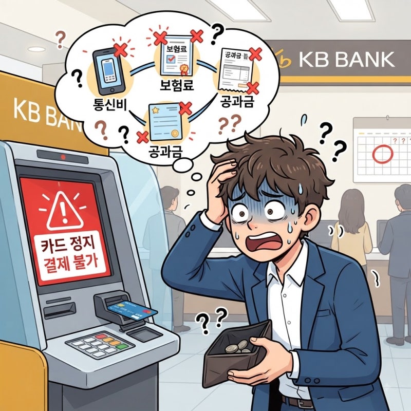 2026 : 카드가 정지되면 보험료·통신비 정기결제도 모두 중단될까?