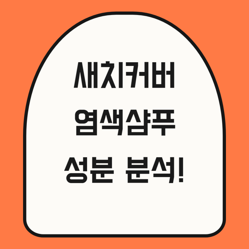 르베로 맥주효모 새치커버 염색샴푸 성분·사용법 체크포인트