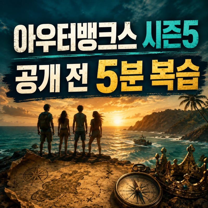 아우터뱅크스 시즌5 공개 전 5분 복습, 이것만 기억하면 됩니다