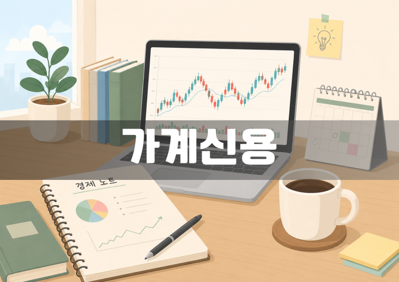 경제용어정리｜가계신용 뜻, 가계대출·가계부채와 무엇이 다를까? (feat. 가계빚 2000조)
