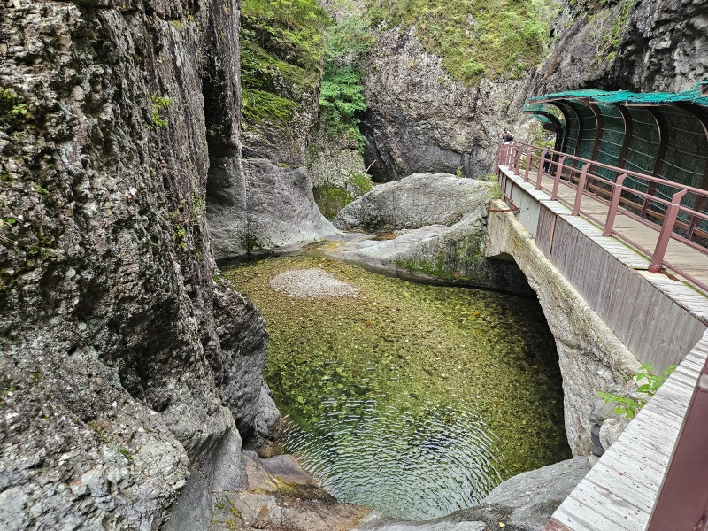 (청송) 주왕산 용추폭포 후기/주차장/맛집/계곡