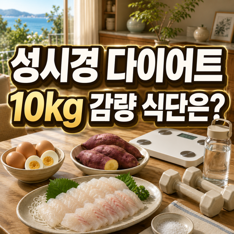성시경 다이어트, 10kg 감량 어떻게 했을까? 식단부터 양배추볶음까지