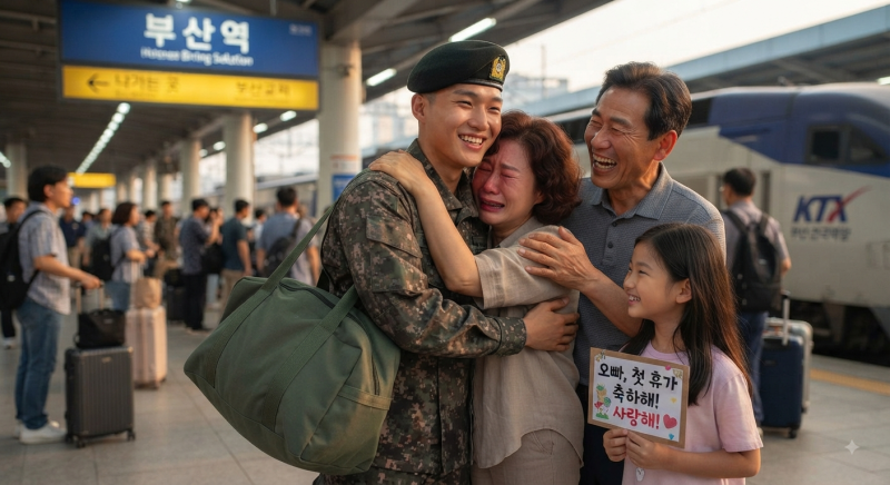 입대 후~ 첫 휴가는 언제 나갈 수 있나?