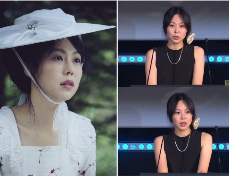 로카르노 김민희, 아가씨 히데코 떠오르는 얼굴 10년 흘렀지만.. 박제된듯한 분위기