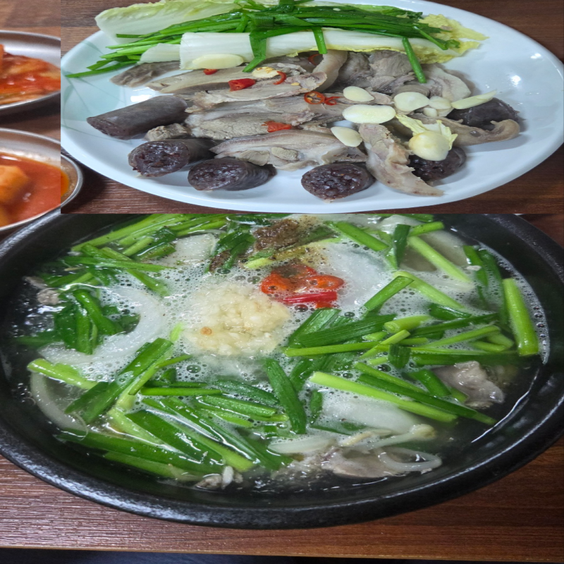 [순천 가볼만한곳] 국밥 주문하면 수육이 무료? 순천 웃장 국밥거리 필수 방문!