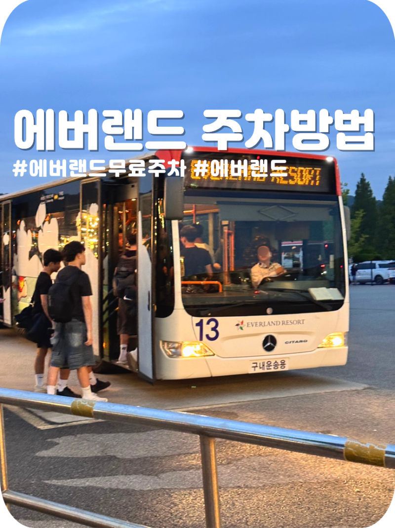 에버랜드 꿀팁 에버랜드 무료 주차장 이용 방법 및 유료 주차장과의 차이점 총정리
