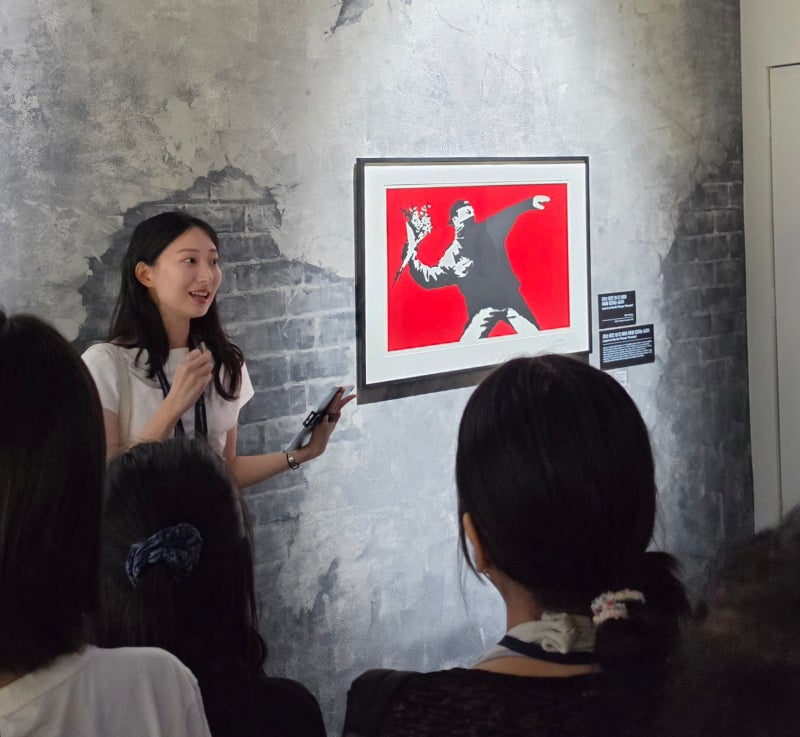 8월 서울전시 추천 뱅크시 특별전 더현대서울 전시 데이트 및 도슨트 예약 후기