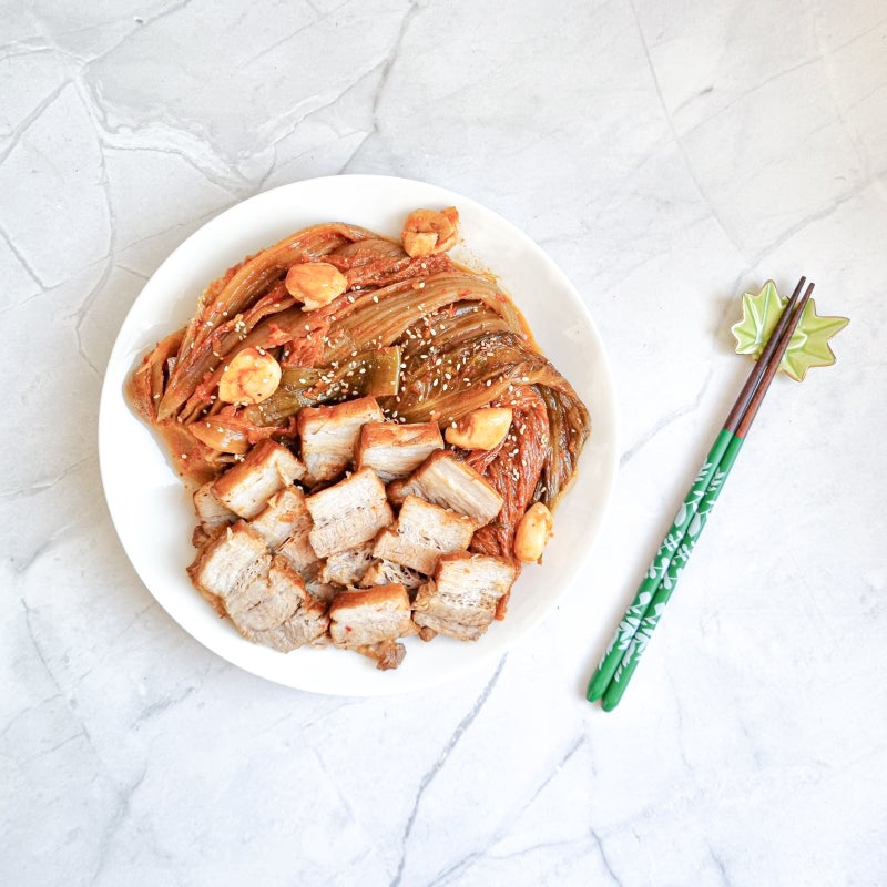 통삼겹 묵은지 김치찜 레시피 돼지고기 목살 앞다리살 필요 없어요
