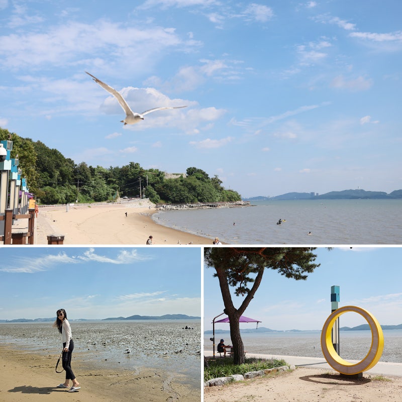 江華島值得一去的地方 東幕海灘海邊潮間帶體驗 江華島好去處