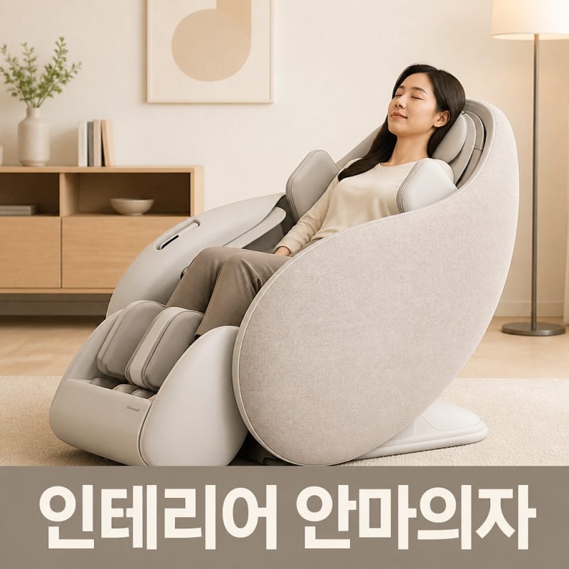 인테리어 안 망치는 세련된 안마의자 세라젬 파우제 기능 가격 5년 무상 AS 정보 총정리