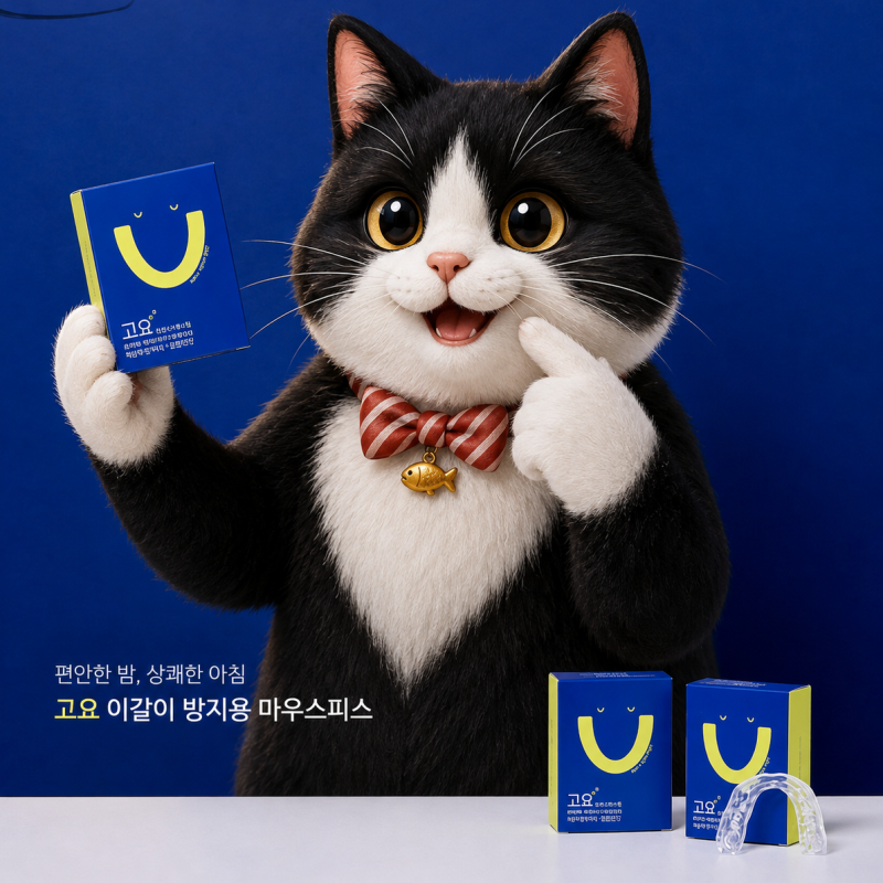 이갈이방지마우스피스 수면의 질을 높여줍니다