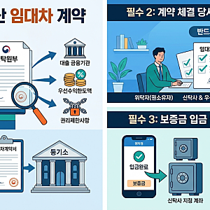 신탁 부동산 전·월세 계약, 불안하신가요? 자주 묻는 핵심 질문 Q&A 총정리