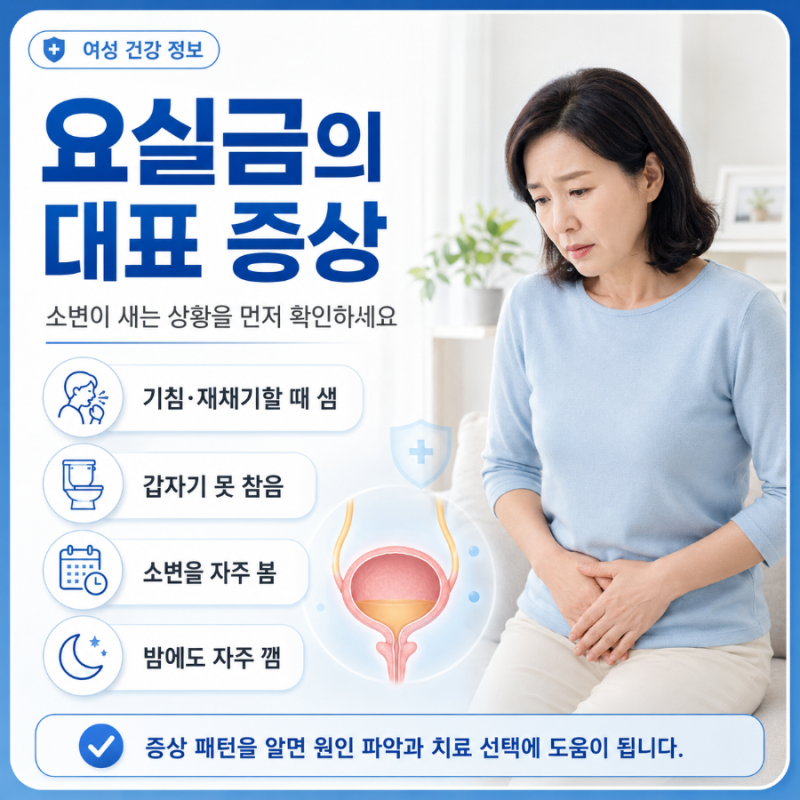 요실금 증세, 종류, 원인, 치료, 수술, 케겔운동 등 핵심정리
