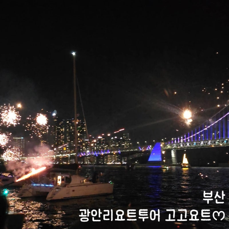 [부산] 해운대 광안리 요트투어 고고요트 야간투어 다녀온 후기
