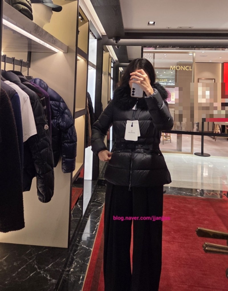몽클레어 패딩 boed 보에드 2사이즈 샀어요_사이즈 팁+착용샷