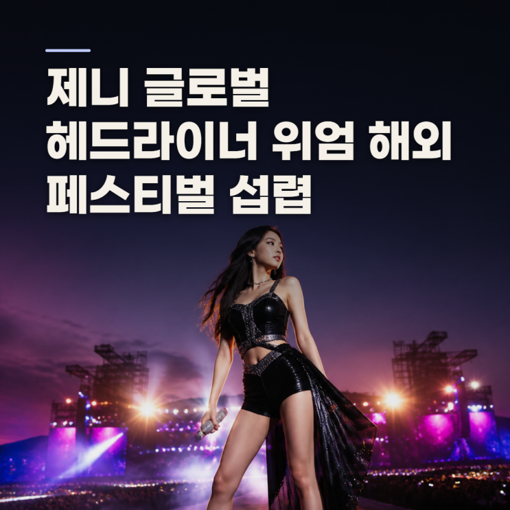<b>제니 서머 소닉 2026</b> 헤드라이너, 도쿄와 오사카를 달군 글로벌 페스....