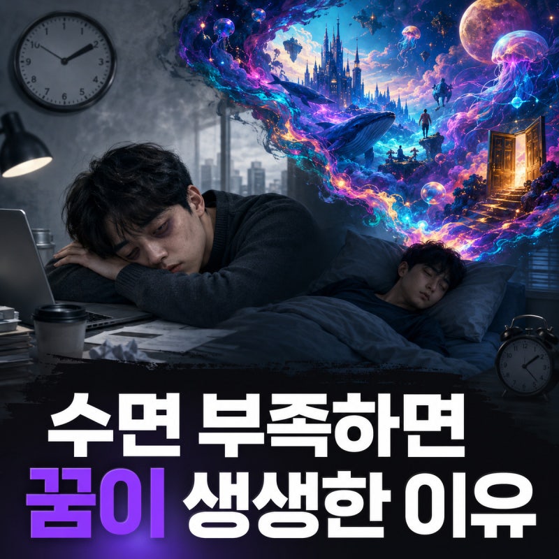 잠이 부족하면 꿈이 더 생생해지는 이유